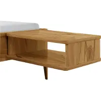 Hasena Nachttisch Seva Buche Massivholz Farbe 87-Wildbuche natur, geölt