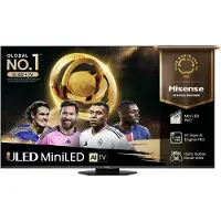Hisense 85 '' U8Q | ULED MiniLED Smart TV 4K 165 Hz, 2,16 m (85"), 3840 x 2160 Pixel, ULED, Smart-TV, WLAN, Schwarz, Grau