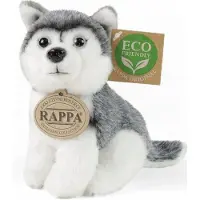 Rappa Husky Plüschtier 13 cm - Weicher Kuscheltier Hund