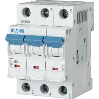 Eaton Power Quality Eaton 236466 Leitungsschutzschalter, 20 A, 3p, Charakteristik: D PXL-D20/3