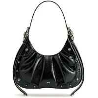 JW PEI Gabbi Ruched Crushed Handtasche