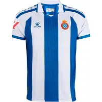 Kelme Rcd Espanyol 25/26 Replica Heim Junior-kurzarm-t-shirt