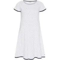 Sea Ranch Dot Kurzarm Langes Kleid
