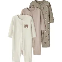 Name it Nightsuit Langarm-pyjama 3 Einheiten