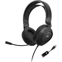 Corsair HS35 SURROUND v2, Kabelgebunden, Gaming, 483 g, Kopfhörer, Schwarz