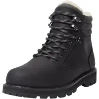 Timberland Boots Britton Road Mid Warm Lined Waterproof Boot Herren Black Full Grain-Schuhgröße 43,5