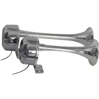 PLASTIMO Edelstahl Doppelhorn 12v
