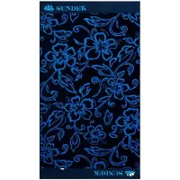 Sundek Jacquard Terry Hibiscus Pattern Handtuch