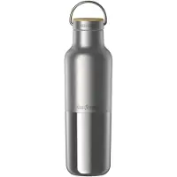 Klean Kanteen - Rise Reflect VI with Bamboo Cap - Trinkflasche Gr 592 ml grau