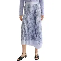 Scotch & Soda Asymmetrical Pleated Wrap Midirock