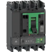 Schneider Electric C63N44V570 Kompaktleistungsschalter ComPacT NSX630N mit Micrologic 4.3 250-570A, 4P4D 50kA/415V AC
