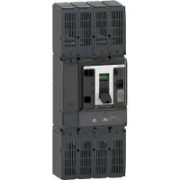 Schneider Electric Electric C1BN2TM10HD Kompaktleistungsschalter ComPacT NSX1000 mit TM-DC 2P 1000A 50 kA/600V DC, ohne Anschluss für blanke Kabel