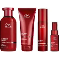 Wella Ultimate Repair Shampoo and Mask Bundle for Damaged Hair