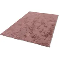 Schöner Wohnen Fellteppich "Tender" Gr. 5, rosa (altrosa), B:120cm H:26mm L:180cm, Kunstfaser, SCHÖNER WOHNEN-KOLLEKTION, Teppiche, Fellteppich, besonders weich durch Microfaser, Kunstfell, waschbar, Wohnzimmer