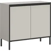 Xonox .home Tron Kommode B/H/T: 92x83x38 cm in Kaschmir Nachbildung und schwarz