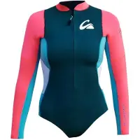 Kynay Ultra Stretchy Surfing 2 Mm Damen-langarm-shorty Mit Rückenreißverschluss