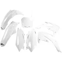 Ufo Kunststoffsatz Für Honda Crf 250R '10, Crf 450R '09-'10 Farbe Weiss (Ho113E041)