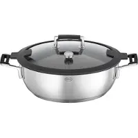 Rösle - Silence Pro Schmorpfanne/Dampfgarer mit Deckel Ø 28 cm