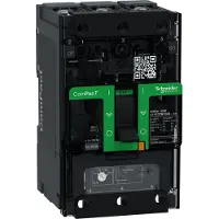 Schneider Electric C11E3TM100B Kompaktleistungsschalter ComPacT NSXm 100 A mit TM100D 3P 16kA/415V Sammelschiene