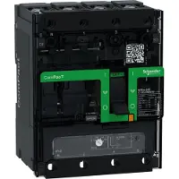 Schneider Electric C11E4TM063B Kompaktleistungsschalter ComPacT NSXm 63 A mit TM63D 4P/4T 16kA/415V Sammelschiene