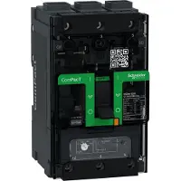 Schneider Electric C11H3TM016L Kompaktleistungsschalter ComPacT NSXm 16 A mit TM16D 3P 70kA/415V EverLink