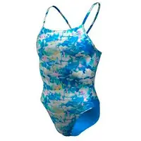 Nike Cutout Hydrastrong Multi Print Badeanzug