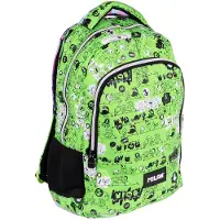 Milan Schulrucksack Tandem 2 Special Series Mit 2 Fächern 21l Grün Grün One Size