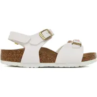 Birkenstock - Kid's Rio Plain Flowers AS - Sandalen Gr 28 - Narrow braun