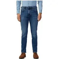 Hackett London für Herren. HM212696 Blaue Jeans mit klassischer Passform (30/34), Lässig, Baumwolle, Denim