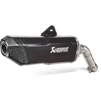 Akrapovic Slip-on Line Bmw F 750 Gs/f 800 Gs 18-23/f 800 Gs/f 900 Gs 24-25 S-b9so3-hfbfctbl/1 Homologierter Slip On Schalldämpfer