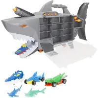 Teamsterz 39498 Beast Machines Robo Shark Transporter Tragekoffer Für Autos