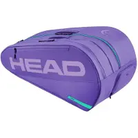 Head Tennis-Racketbag Tour Racquet Bag L (Schlägertasche, 2 Hauptfächer) 2026 lila/purple 9er