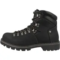 Dockers by Gerli Herren Leder Stiefel gefüttert Schwarz
