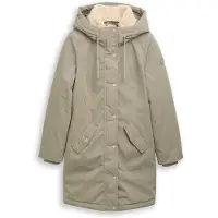 Tom Tailor 1047531_S, Anorak, Weiblich, Erwachsener, Reißverschluss, Polyester, Khaki