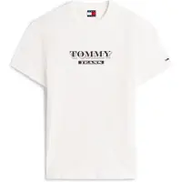 Tommy Hilfiger Rundhalsshirt "TJM BILLS FONT" regular fit, Rundhals, bedruckt