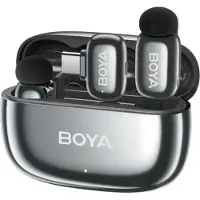 Boya Mini 2 (2 TX + 1 RX USB-C) grau
