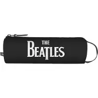 The Beatles - Logo-Schreibmäppchen RO14376 (Einheitsgröße) (Schwarz/Weiß)