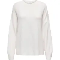 JDY Strickpullover "JDYSONJA L/S O-NECK PULLOVER KNT NOOS" Materialmix