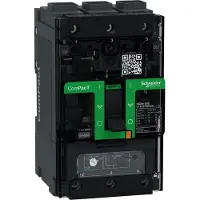 Schneider Electric C11E3TM063L Kompaktleistungsschalter ComPacT NSXm 63 A TM63D 3P 16kA/415V EverLink