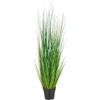 Creativ Green Kunstgras "Grasbusch Miscanthus" mit naturgetreuen Grashalmen