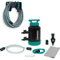 Vonroc Wasserenthärter und Gartenschlauch 20m | Komplettset