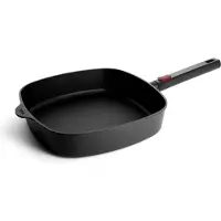 Woll Eco Logic QXR Viereckpfanne - Induktiv -, 28 x 28 cm, 6.5 cm hoch, mit abne