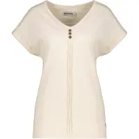 Alife & Kickin Rundhalsshirt , Damen, Gr. S, beige (chalk), 100% Baumwolle, Rundhals, Shirts Rundhalsshirt