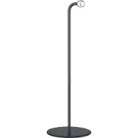 TRIO LED-Akkutischleuchte Maxi, schwarz, Metall, dimmbar, 36 cm