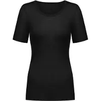 Mey T-Shirt Serie Wool Love Schwarz | Größe 46/48