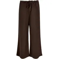 Apricot Stoffhose "Leichte Hose", Damen, Gr. L (40), N-Gr, braun, Web, Stoff, Obermaterial: 56% Baumwolle CO. 42% Lyocell CLY. 2% Elasthan EL., unifarben, Hosen Stoffhose, mit praktischen Taschen