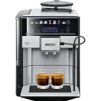 Siemens EQ.6 plus TE657313RW, Espressomaschine, 1,7 l, Kaffeebohnen, Eingebautes Mahlwerk, 1500 W, Schwarz, Silber