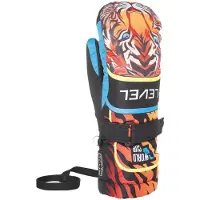 Level - Junior Mitt - Handschuhe Gr III - 5-6 years grau