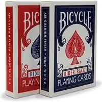 Bicycle Rider Back in Rot oder Blau (807 Classic Tuck)
