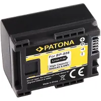 PATONA Akku f. Canon BP819 BP827 BP808 BP809 HF100 HG-20 wireless